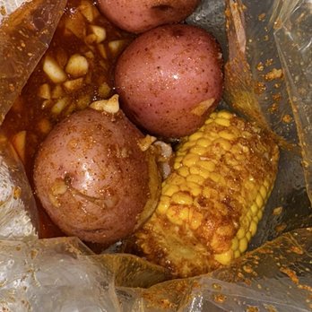 The Boiling Crab - Whole Shabang corn and potatoes. 4.5/5 - Cajun/Creole Near Me - Rosemead, California The Boiling Crab - Whole Shabang corn and potatoes. 4.5/5 - Cajun/Creole Near Me - Rosemead, California