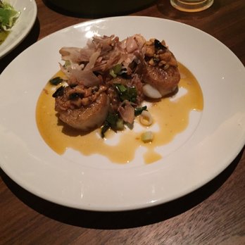 Leña Brava - Scallops with Bonito flakes - Seafood Near Me - Chicago, Illinois