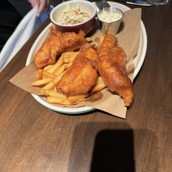 Culinary Dropout - Beer Battered Fish & Chips - New American Near Me - Dallas, Texas Culinary Dropout - Beer Battered Fish & Chips - New American Near Me - Dallas, Texas