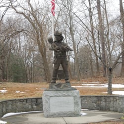 Darien Volunteer Firefighter Monument