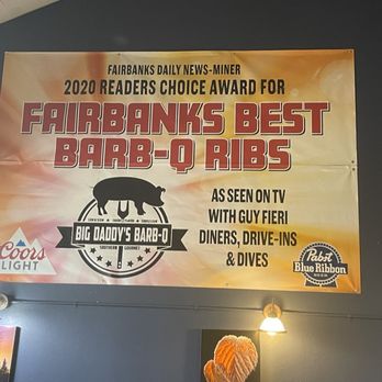 Big Daddy's BarB-Q - I don't know how much competition they have - Barbeque Near Me - Fairbanks, Alaska Big Daddy's BarB-Q - I don't know how much competition they have - Barbeque Near Me - Fairbanks, Alaska