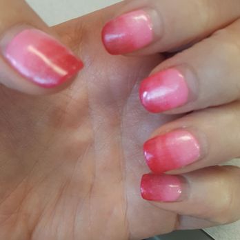 Image Nail Salon - First time getting an hombre shellac and they turned out great! This is two weeks in and they are still in good shape. No chips or peeling! - Nail Salons Near Me - Tigard, Oregon