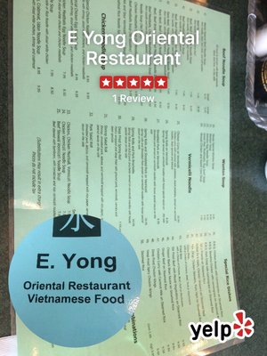 Menu photo 7 E Yong Oriental Restaurant Chilliwack, BC Menu photo 7 E Yong Oriental Restaurant Chilliwack, BC