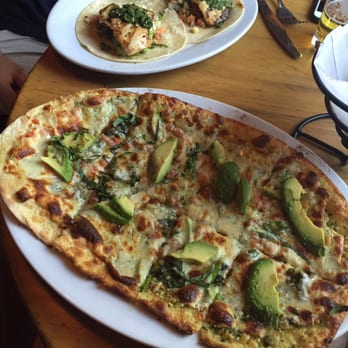 Roaring Fork - Happy hour! Fish tacos and flat bread (sub chicken for extra veggies) - American Near Me - Scottsdale, Arizona Roaring Fork - Happy hour! Fish tacos and flat bread (sub chicken for extra veggies) - American Near Me - Scottsdale, Arizona