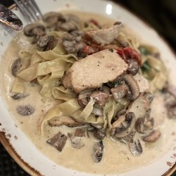 The Pastaria & Market - Tagliatelle & Truffle Cream Sauce - yum