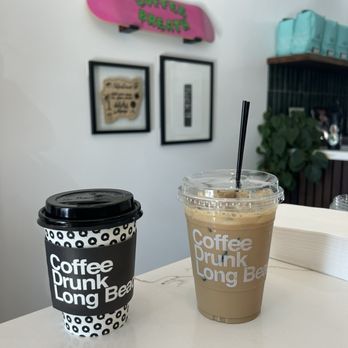 CoffeeDrunk - Hot pistachio latte. Iced instigator. - Coffee & Tea Near Me - Long Beach, California CoffeeDrunk - Hot pistachio latte. Iced instigator. - Coffee & Tea Near Me - Long Beach, California