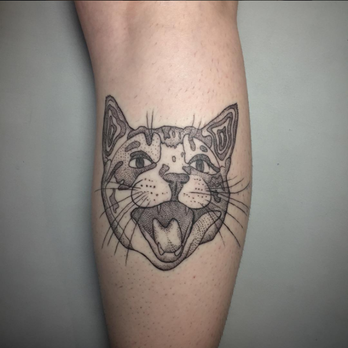Castro Tattoo - My awesome cat tattoo by Ian :) - Tattoo Near Me - San Francisco, California Castro Tattoo - My awesome cat tattoo by Ian :) - Tattoo Near Me - San Francisco, California