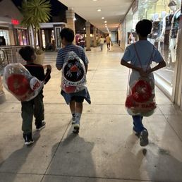 Left with bags of stuffies! Left with bags of stuffies!