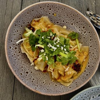 Rotation By Feast It Forward - Shrimp dumplings - OMG! - American Near Me - Napa, California