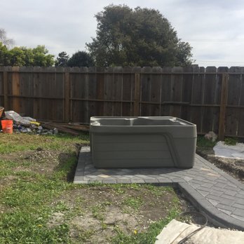 Blackthorne Spas - New hot tub on new paver pad - Pool Cleaners Near Me - Salinas, California