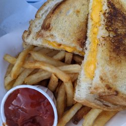 Two For The Road - Classic grilled cheese and small side of fries