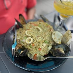 Shark’s Peruvian Cuisine - Arroz a la Norteña con Maricos
