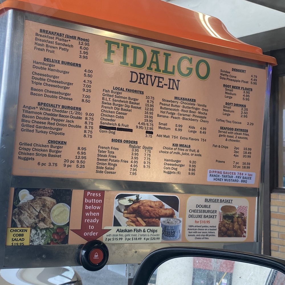Fidalgo Drive-In - Menu - Fast Food Near Me - Anacortes, Washington Fidalgo Drive-In - Menu - Fast Food Near Me - Anacortes, Washington