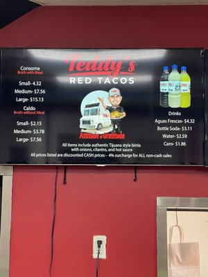 Teddy's Red Tacos by null