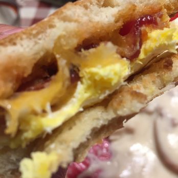 Blue Plate Cafe - Egg muffin. Perfect egg! - Breakfast & Brunch Near Me - Hayden, Idaho