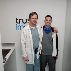 Trust Implants - Dr. Willardsen and myself. Incredible oral hygienist and surgeon. Thank you for everything