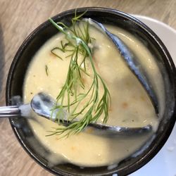 Ahoy Cafe - The seafood chowder. Best thing in the world.