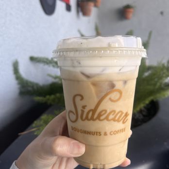 Sidecar Doughnuts & Coffee - Banana latte - Donuts Near Me - Costa Mesa, California