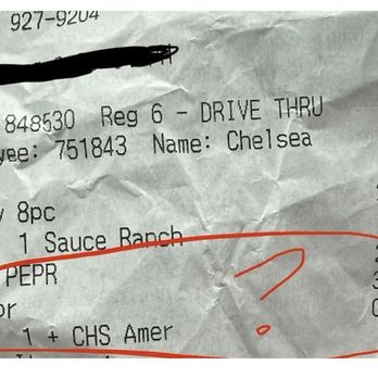 Burger King - Receipt - Burgers Near Me - Auburn, Indiana