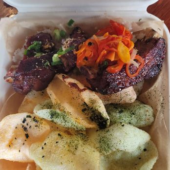 Da Good Vibes - Mama's guava glazed pork ribs - Filipino Near Me - Union City, California Da Good Vibes - Mama's guava glazed pork ribs - Filipino Near Me - Union City, California