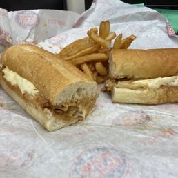 Chipotle chicken cheese sandwich