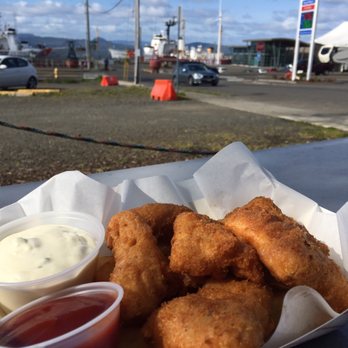 Bowpicker Fish & Chips - Nice view, cute boat but just okay fish and chips - Seafood Near Me - Astoria, Oregon Bowpicker Fish & Chips - Nice view, cute boat but just okay fish and chips - Seafood Near Me - Astoria, Oregon