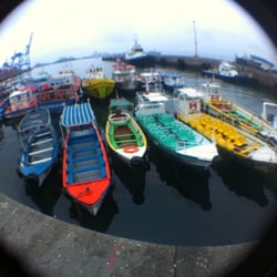 Botecitos desde el muelle.