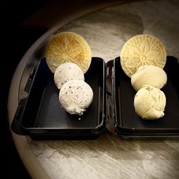 Gelato: Stracciatella, Pistachio