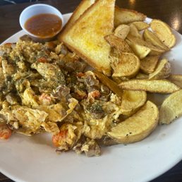 Cajun Crawfish Scramble
