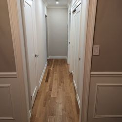 Turn Key Design & Construction - Turnkey refinished the floors, installed mouldings, and did a great job painting