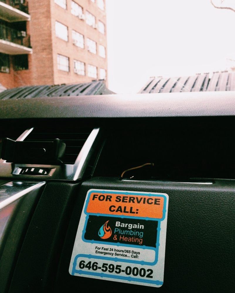 Slide of Bargain Plumbing and Heating