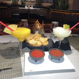 Margaritas and chips