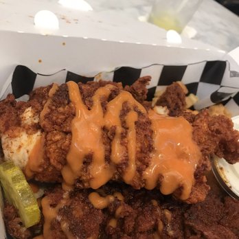Jay Bird's Chicken - Fire strips with extra spicy butter - Chicken Shop Near Me - Long Beach, California Jay Bird's Chicken - Fire strips with extra spicy butter - Chicken Shop Near Me - Long Beach, California