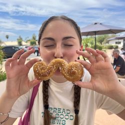 Mustache Pretzels