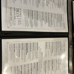 Neri's On the Square - Menu from May 2023.