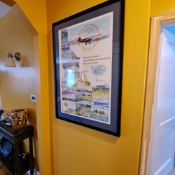Liberty Art & Framing - Beautiful work on this poor, abused poster of mine that now is the nicest piece of art in my home.