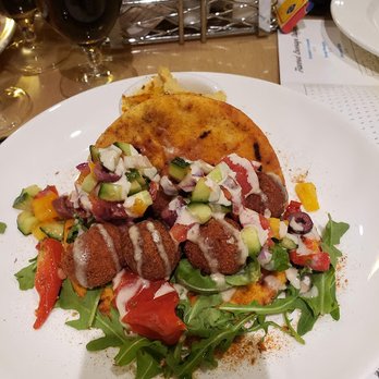 B-Line Diner - The falafel - amazing flavors! - American Near Me - Orlando, Florida