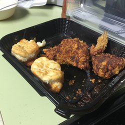 KFC - Biscuits put ins the same bucket as our Nashville Hot chicken.