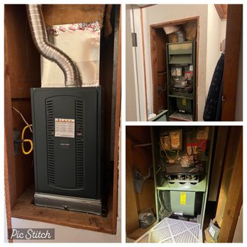 Lerman Pros HVAC - Out with the Old, In with the new. A new American Standard Furnace with a propane conversion. - Heating & Air Conditioning/HVAC Near Me - Van Nuys, California