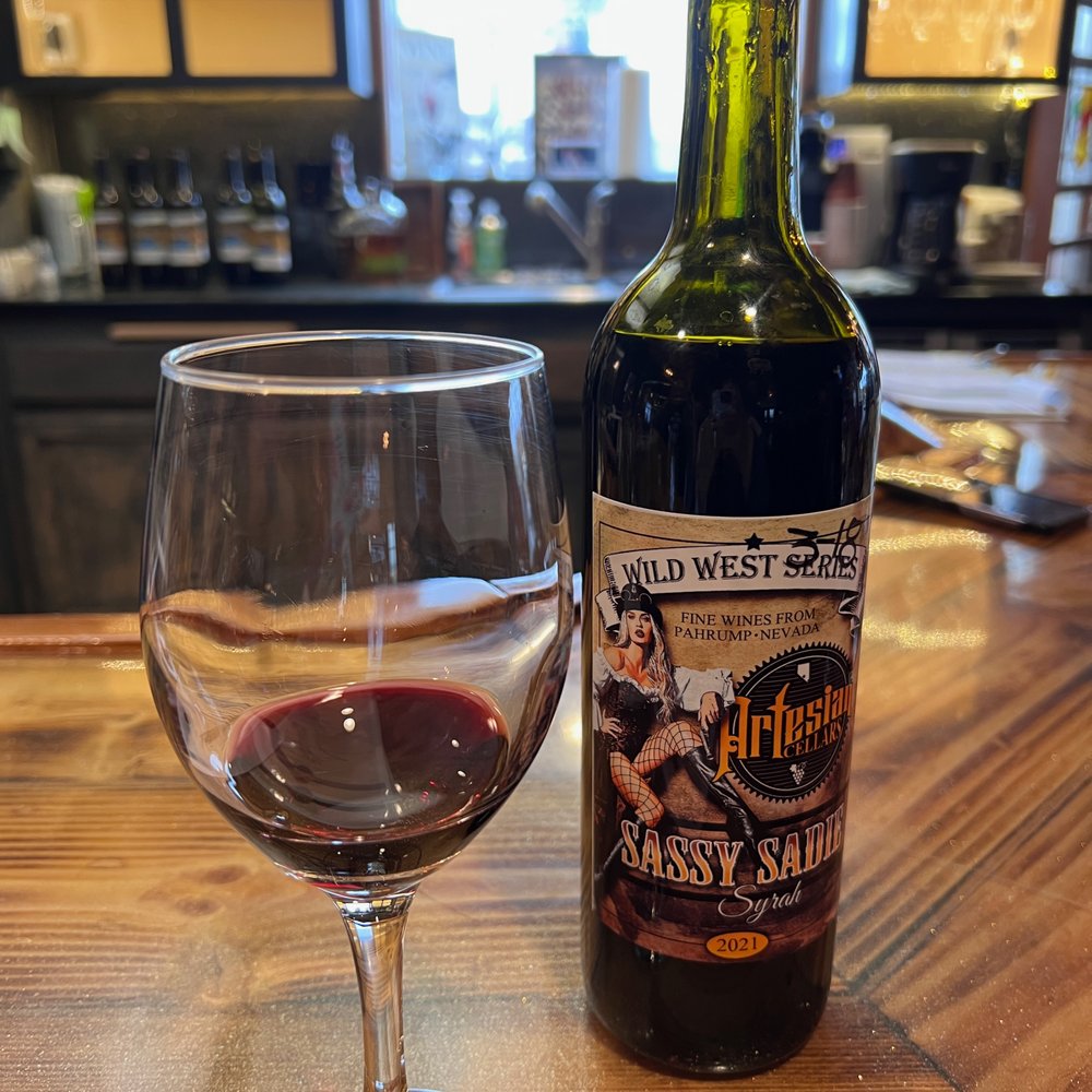 Artesian Cellars - Named after my dog, how could I not like this wine? - Wineries Near Me - Pahrump, Nevada