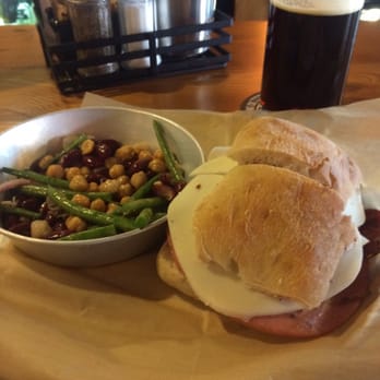Southern Barrel Brewing - The Mad Italian Sandwich with 3 bean side. Far too expensive for what you receive. - American Near Me - Bluffton, South Carolina Southern Barrel Brewing - The Mad Italian Sandwich with 3 bean side. Far too expensive for what you receive. - American Near Me - Bluffton, South Carolina
