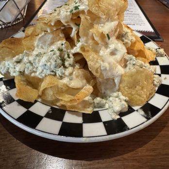 Cap City Fine Diner and Bar - Blue Cheese Potato Chips - Diners Near Me - Columbus, Ohio Cap City Fine Diner and Bar - Blue Cheese Potato Chips - Diners Near Me - Columbus, Ohio