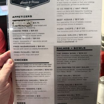 Majestic House Restaurant - Menu July 2026 - Steakhouses Near Me - Princeton, Kentucky