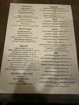 Menu photo 3 Rappahannock Richmond, VA