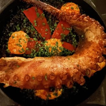 The Tavern - Octopus over squid ink rice- yummy but they should eliminate the aioli - Venues & Event Spaces Near Me - Los Olivos, California The Tavern - Octopus over squid ink rice- yummy but they should eliminate the aioli - Venues & Event Spaces Near Me - Los Olivos, California