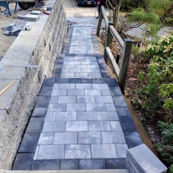 Build Tech Home Improvements - a walkway being built - General Contractors Near Me Build Tech Home Improvements - a walkway being built - General Contractors Near Me