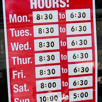 La Herradura Feed Store - This is their hours. - Livestock Feed & Supply Near Me - Cleburne, Texas La Herradura Feed Store - This is their hours. - Livestock Feed & Supply Near Me - Cleburne, Texas