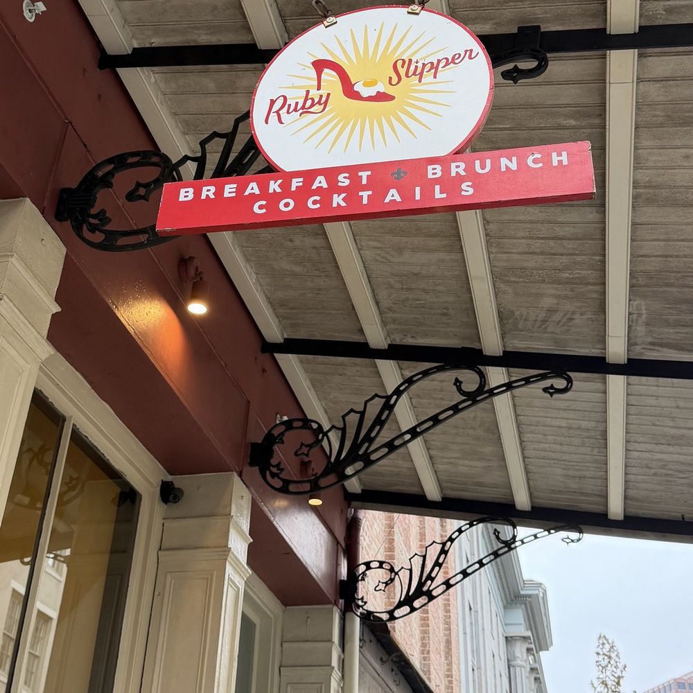 Ruby Slipper Decatur - Signage at the entrance - Breakfast & Brunch Near Me - New Orleans, Louisiana Ruby Slipper Decatur - Signage at the entrance - Breakfast & Brunch Near Me - New Orleans, Louisiana