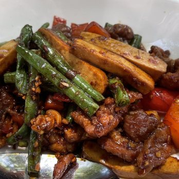 My Burma - Tofe  Fiery Tofu with Lamb - Burmese Near Me - Davis, California