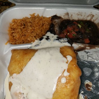 Cactus Flower Cafe - Shrimp Chimichangas (take out photos dont do it justice) - Mexican Near Me - Navarre, Florida Cactus Flower Cafe - Shrimp Chimichangas (take out photos dont do it justice) - Mexican Near Me - Navarre, Florida